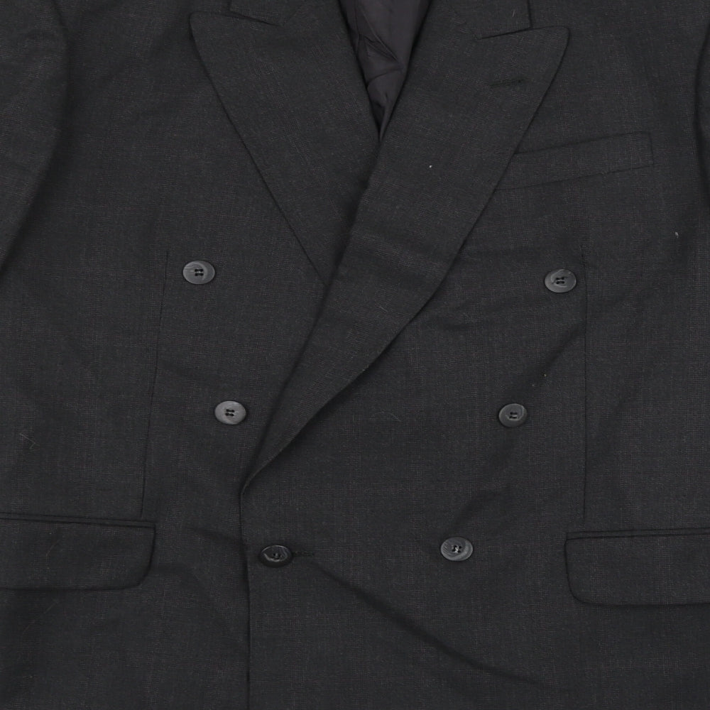 Preworn Mens Grey   Jacket Suit Jacket Size 42
