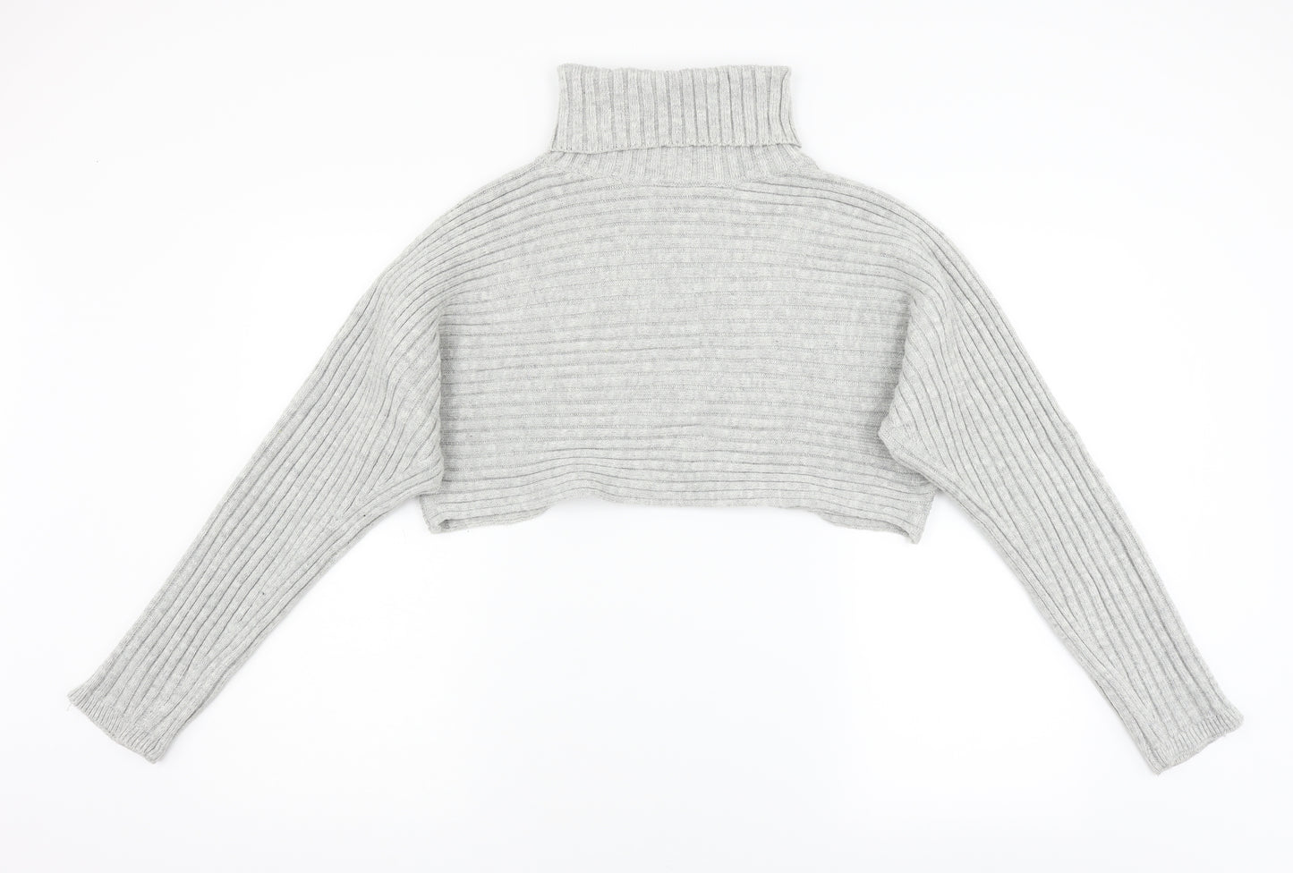 New Look Womens Grey  Knit Pullover Jumper Size L