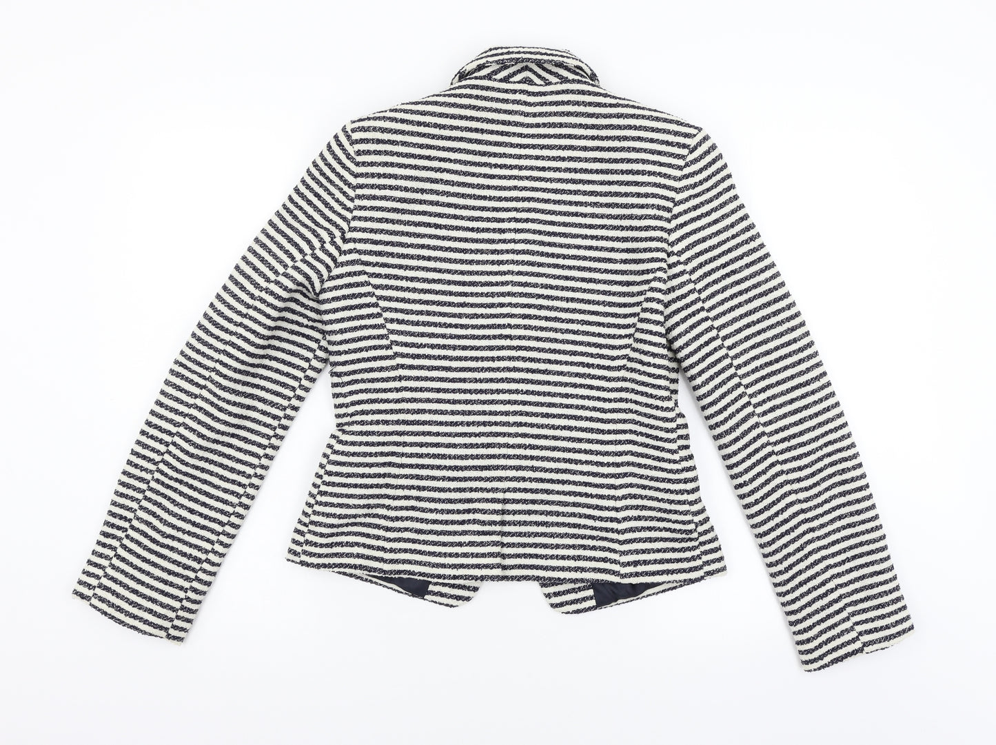 Primark Womens Multicoloured Striped  Jacket Suit Jacket Size 10