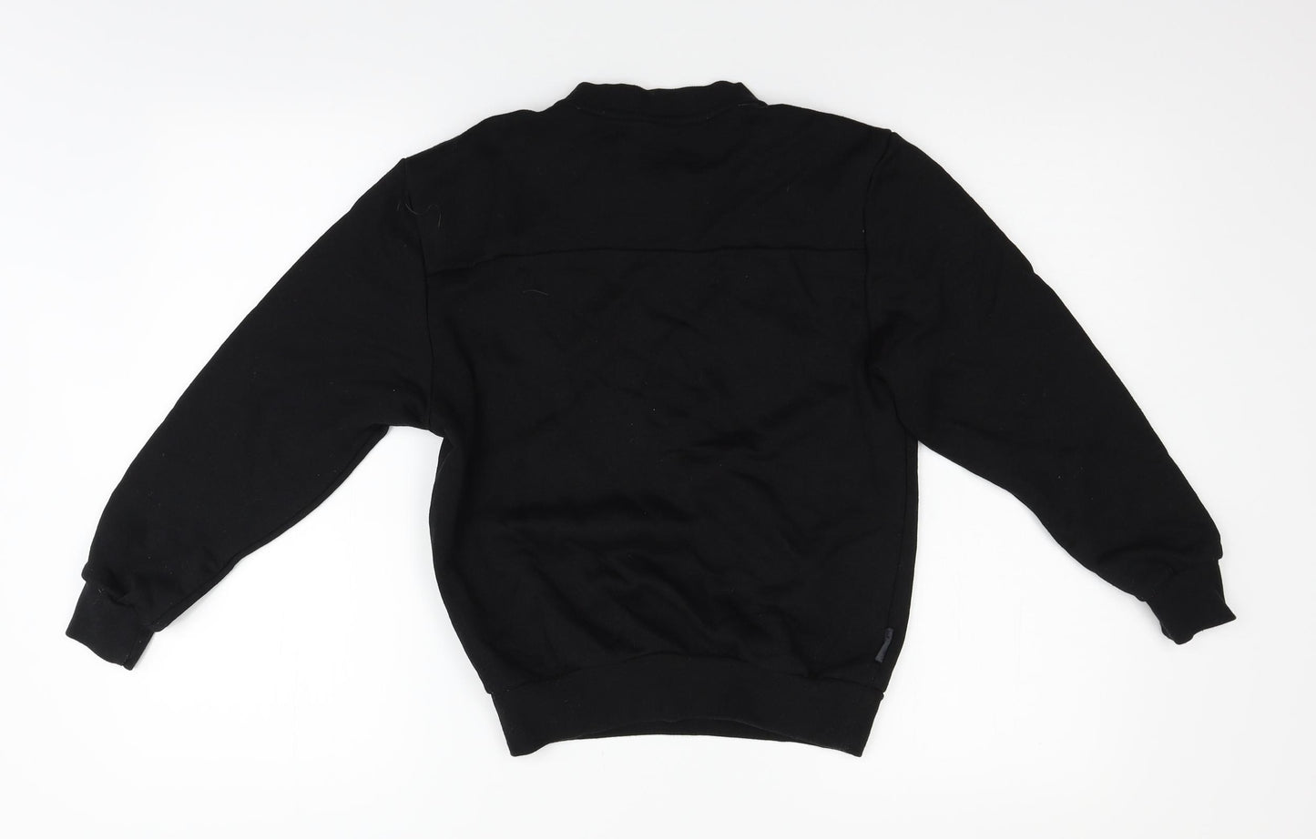 Slazenger Boys Black  Fleece Pullover Sweatshirt Size 9-10 Years