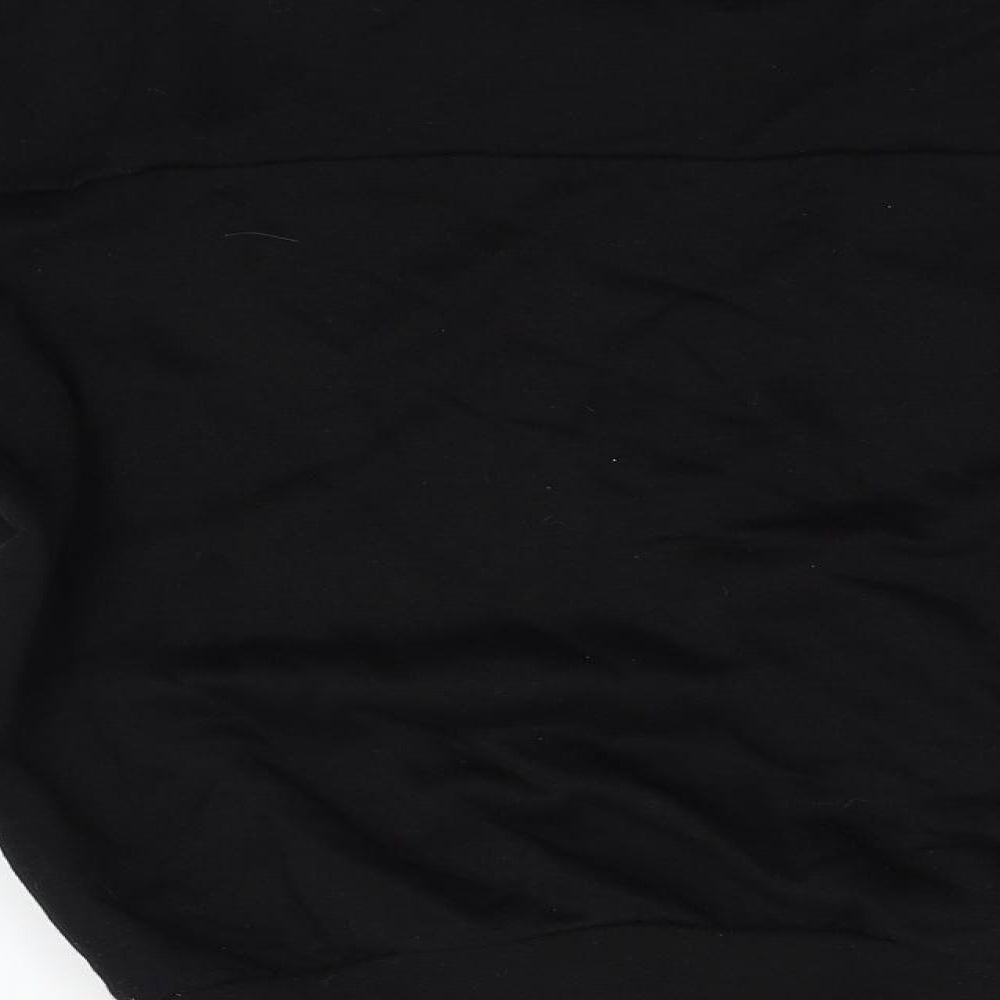 Slazenger Boys Black  Fleece Pullover Sweatshirt Size 9-10 Years