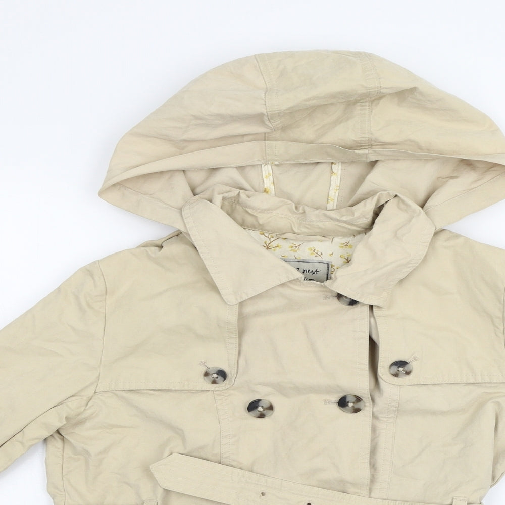 NEXT Girls Beige   Trench Coat Coat Size 13 Years
