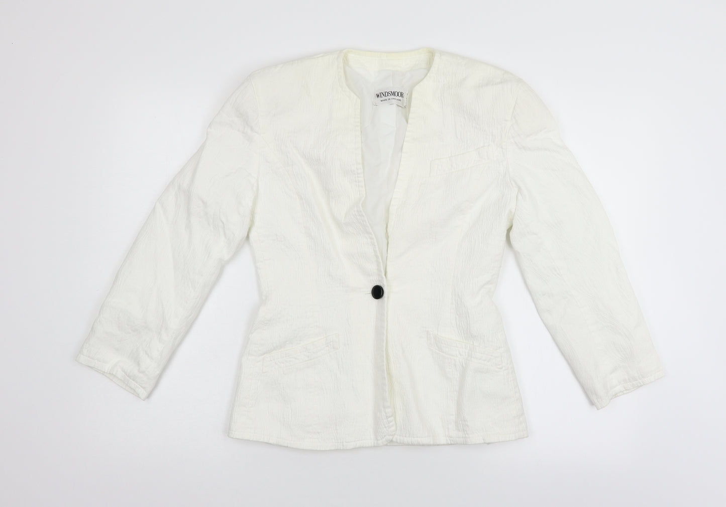 Windsmoor Womens Ivory   Jacket Blazer Size 10