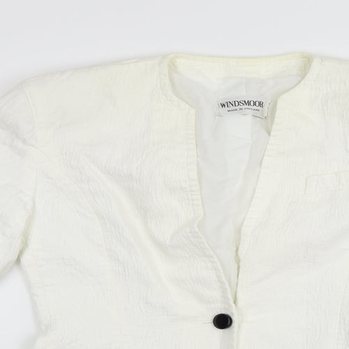 Windsmoor Womens Ivory   Jacket Blazer Size 10