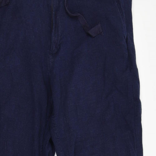 Next Tailoring Womens Blue   Trousers  Size 30 L29 in