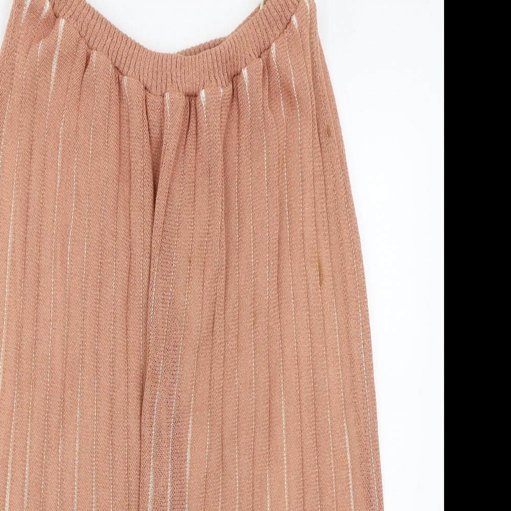 Preworn Womens Pink   A-Line Skirt Size 16