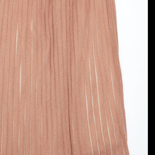 Preworn Womens Pink   A-Line Skirt Size 16