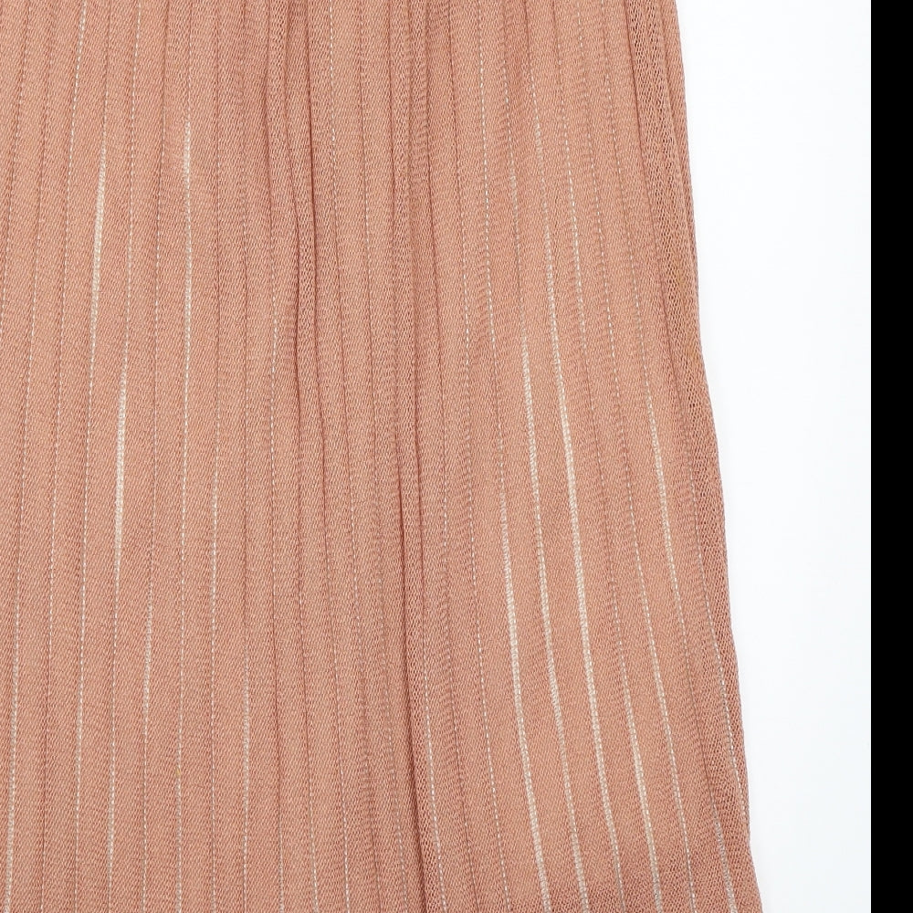 Preworn Womens Pink   A-Line Skirt Size 16