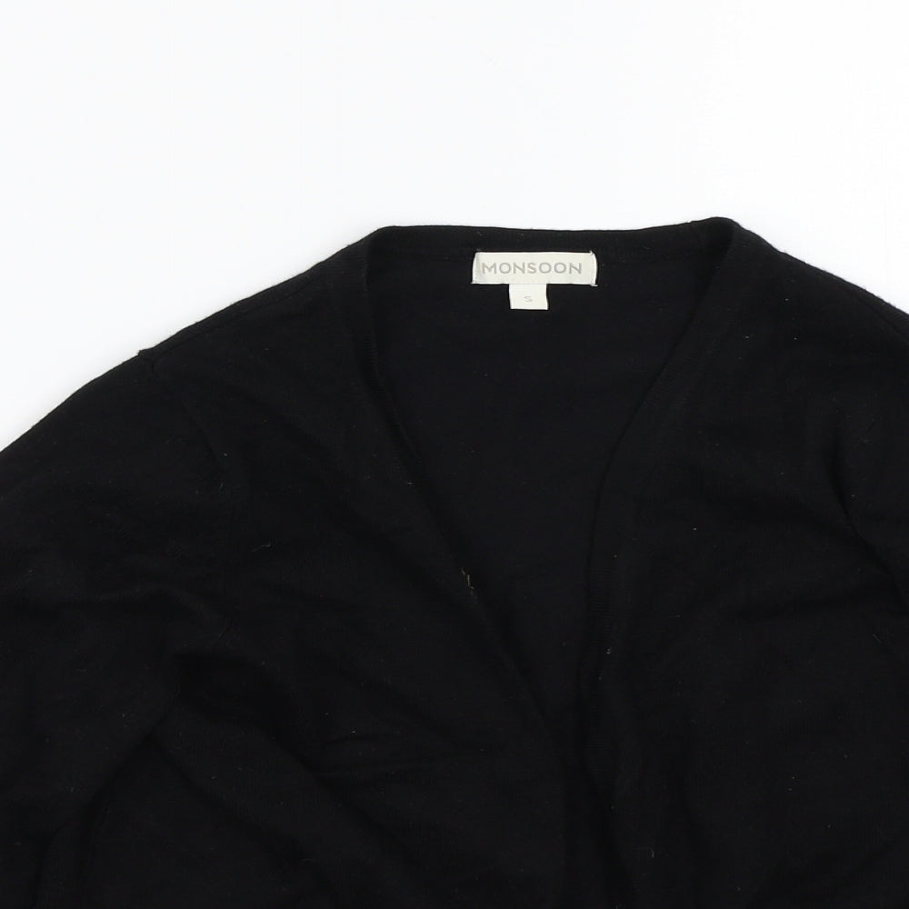 Monsoon Womens Black   Cardigan Jumper Size S