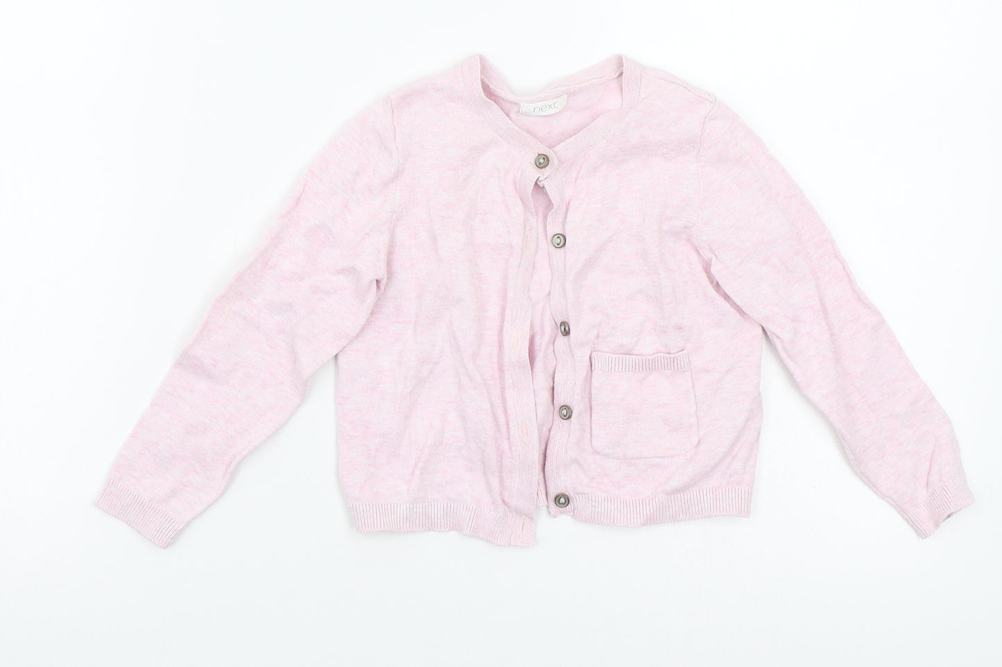 NEXT Girls Pink   Cardigan Jumper Size 2-3 Years