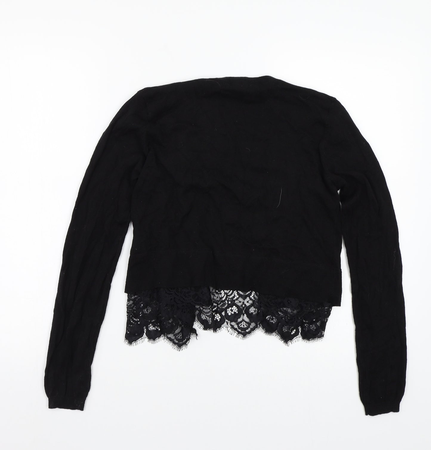Primark Womens Black   Cardigan Jumper Size S