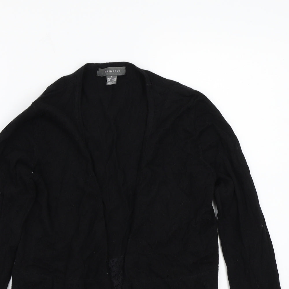 Primark Womens Black   Cardigan Jumper Size S