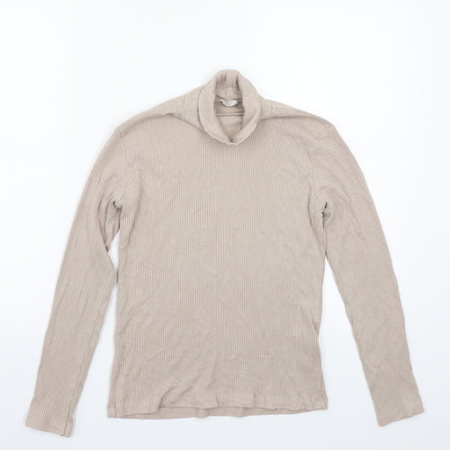 H&M Womens Beige   Pullover Jumper Size S