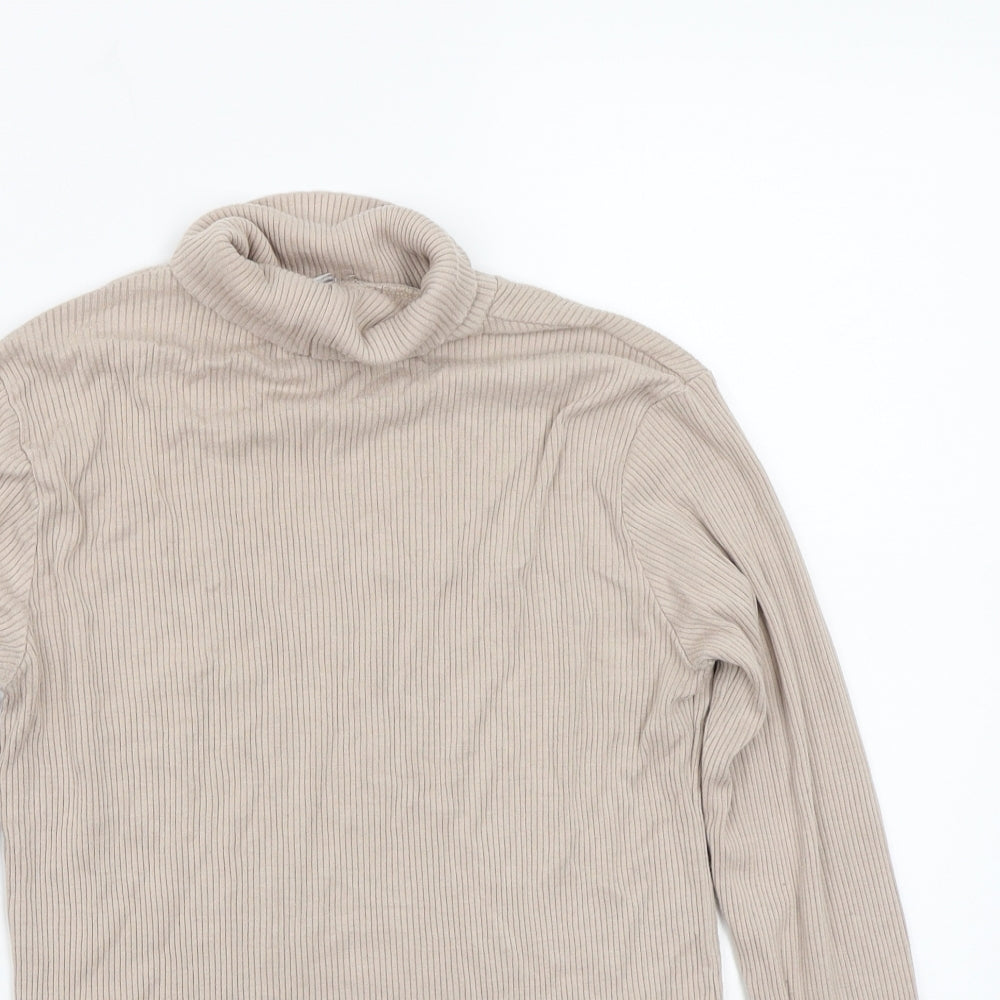 H&M Womens Beige   Pullover Jumper Size S