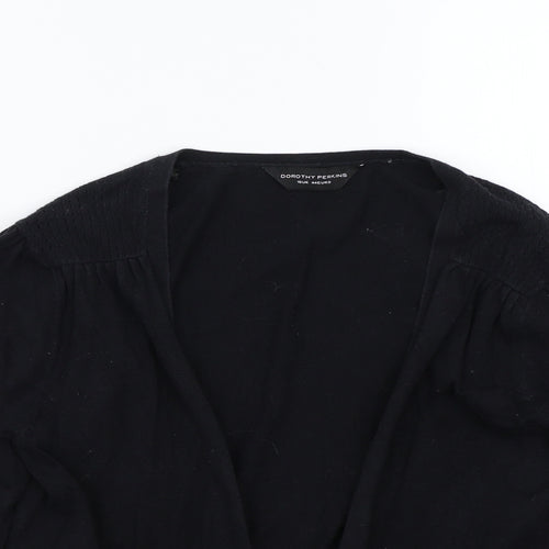 Dorothy Perkins Womens Black   Cardigan Jumper Size 16