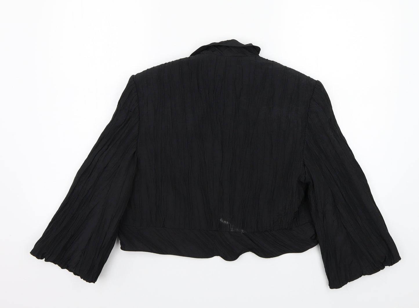 Frank Usher Womens Black   Cardigan Jumper Size 14