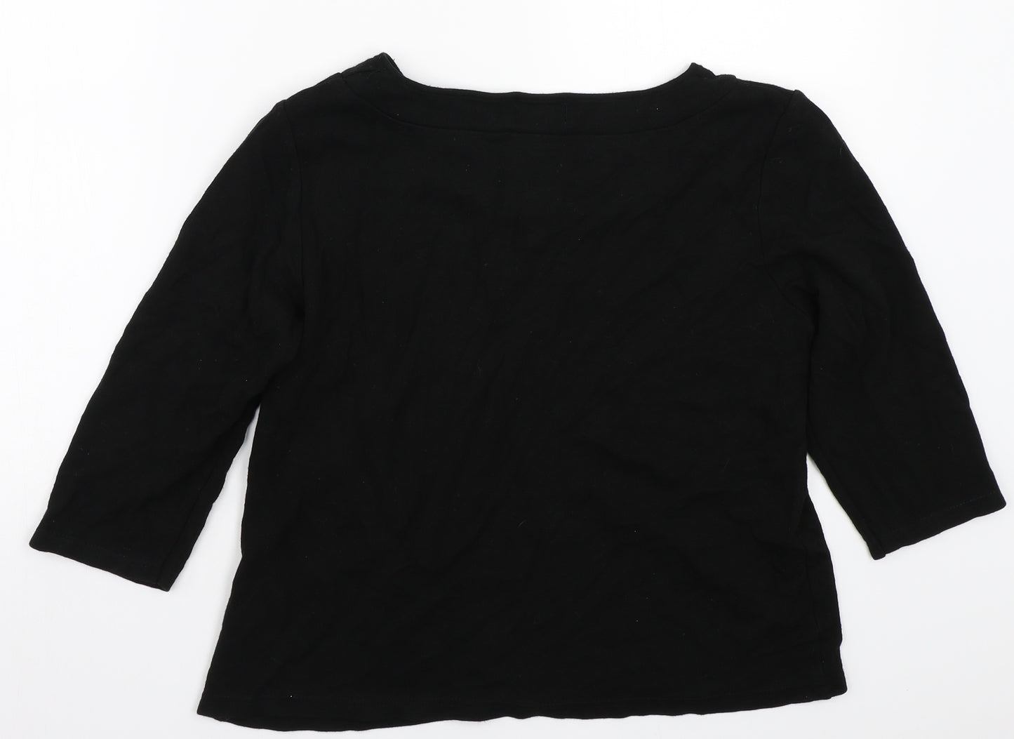 Roman Womens Black   Pullover Jumper Size M