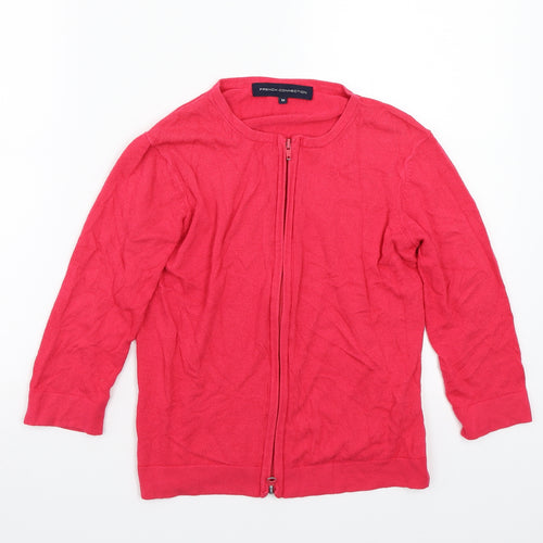 French Connection Womens Pink   Basic Button-Up Size M
