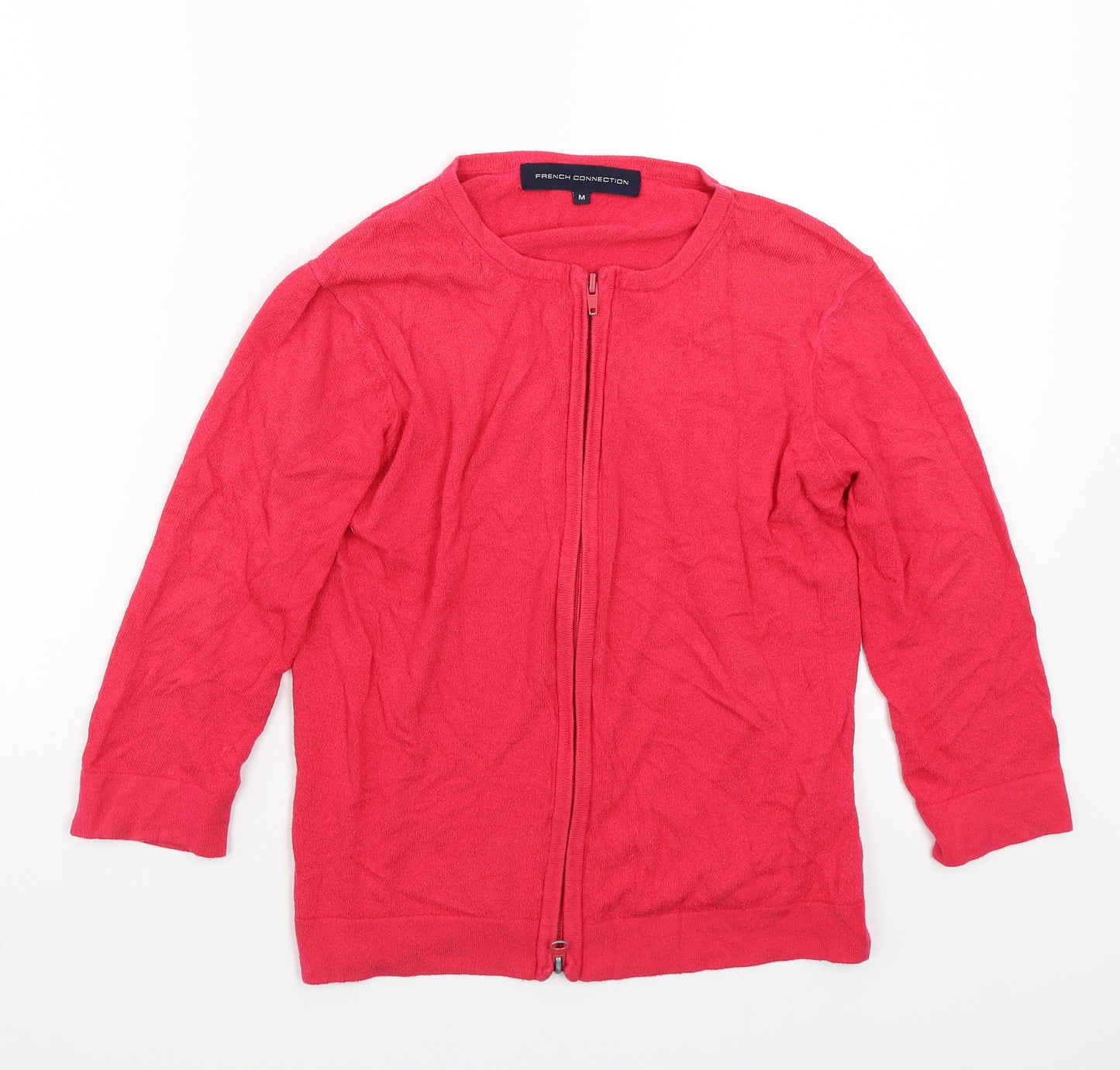 French Connection Womens Pink   Basic Button-Up Size M