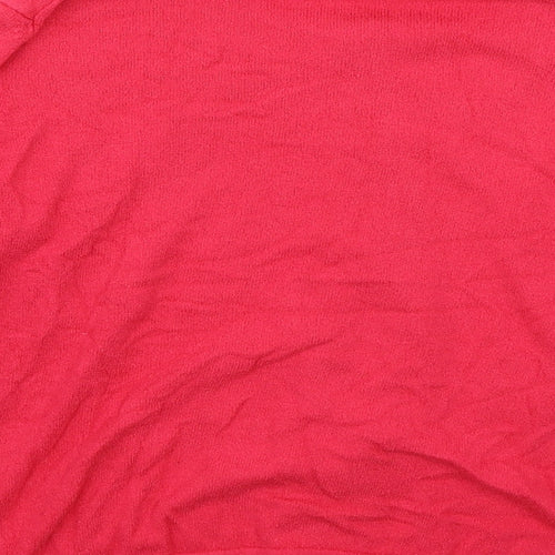 French Connection Womens Pink   Basic Button-Up Size M