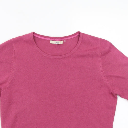 Classic Womens Pink   Basic T-Shirt Size M