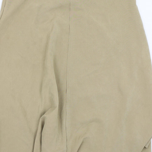 Ellie Louise Womens Beige   A-Line Skirt Size 14