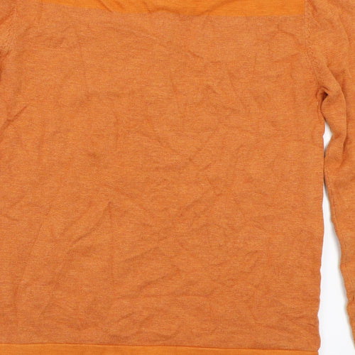 Espirit Womens Orange   Pullover Jumper Size S