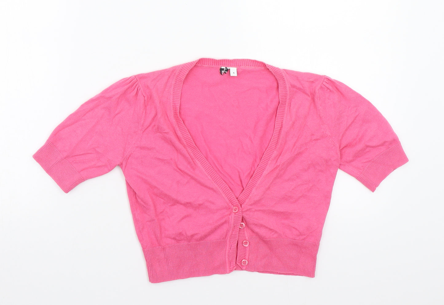 Newlook Womens Pink   Cardigan Jumper Size 10