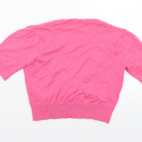 Newlook Womens Pink   Cardigan Jumper Size 10