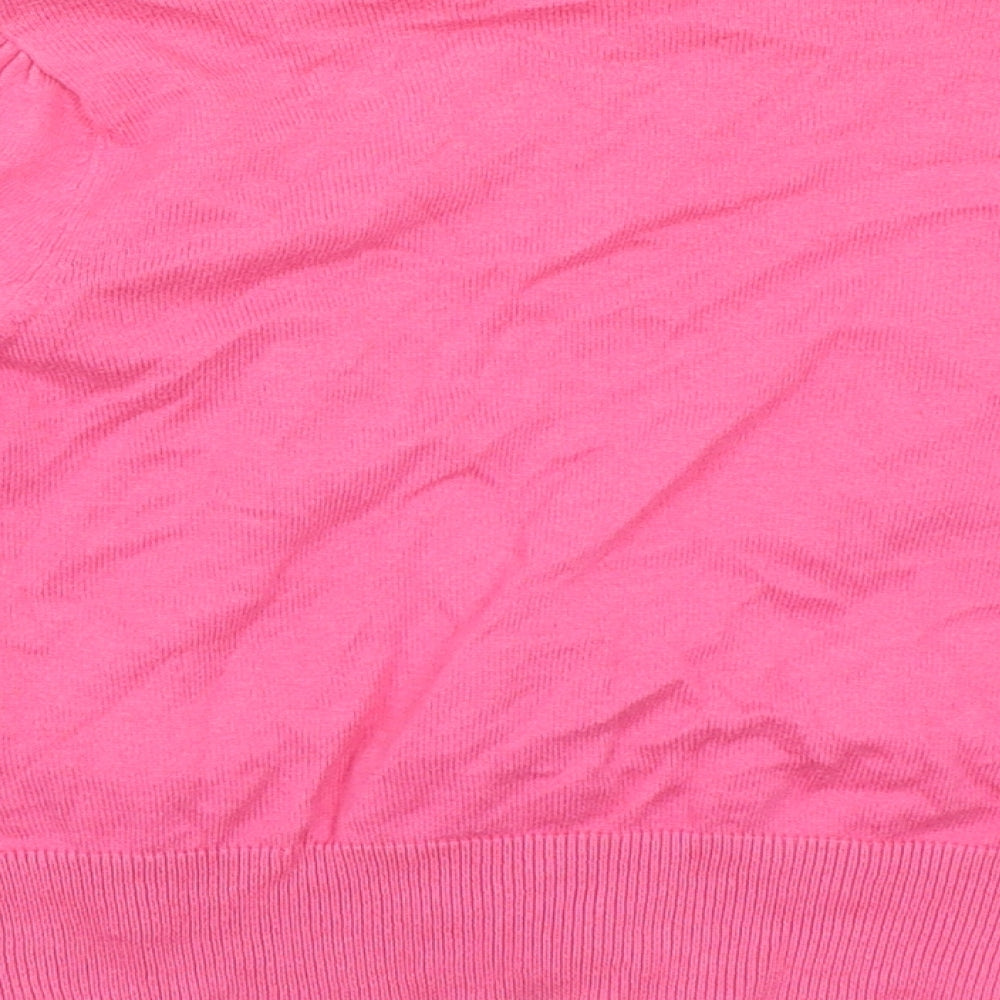 Newlook Womens Pink   Cardigan Jumper Size 10
