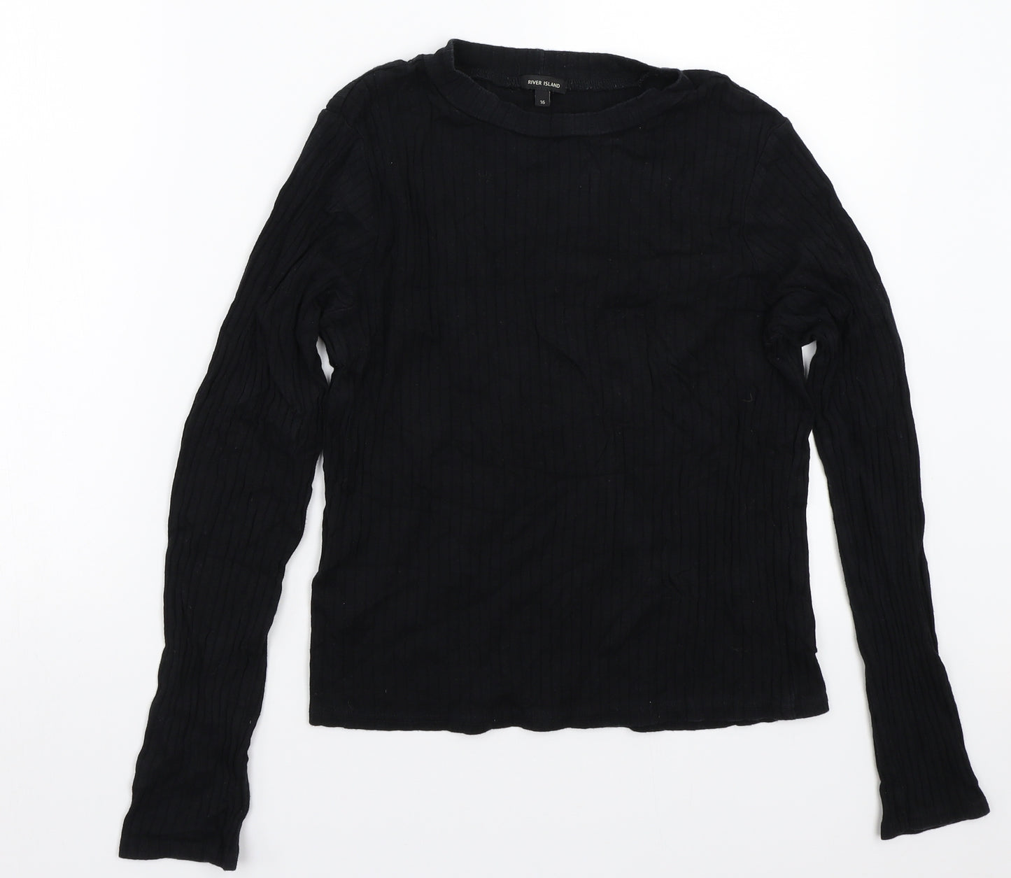 riverisland Womens Black   Pullover Jumper Size 16