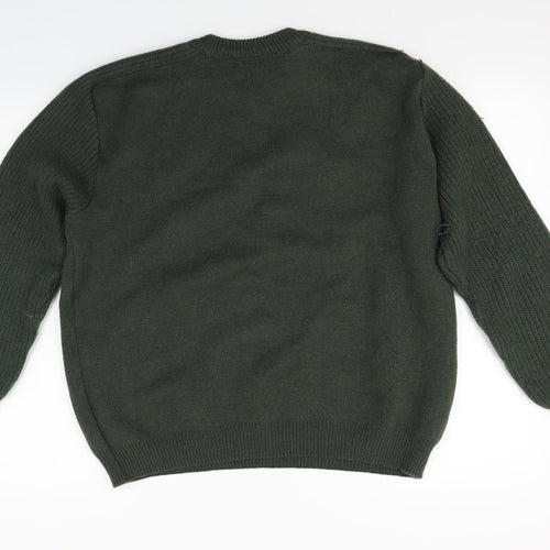 Preworn Mens Green   Pullover Jumper Size L