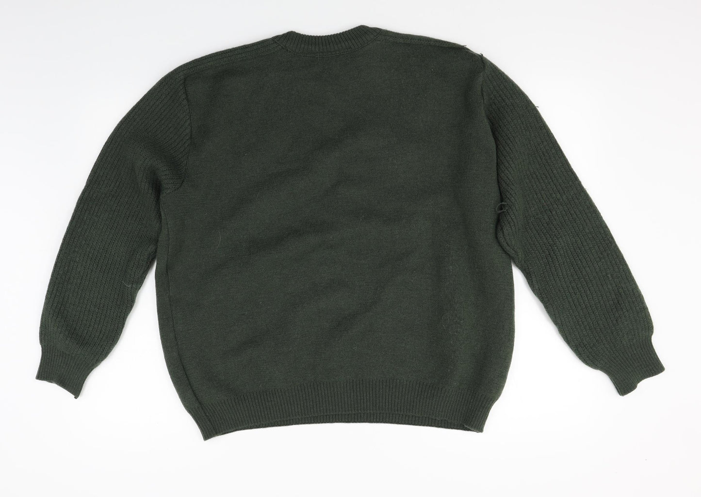 Preworn Mens Green   Pullover Jumper Size L