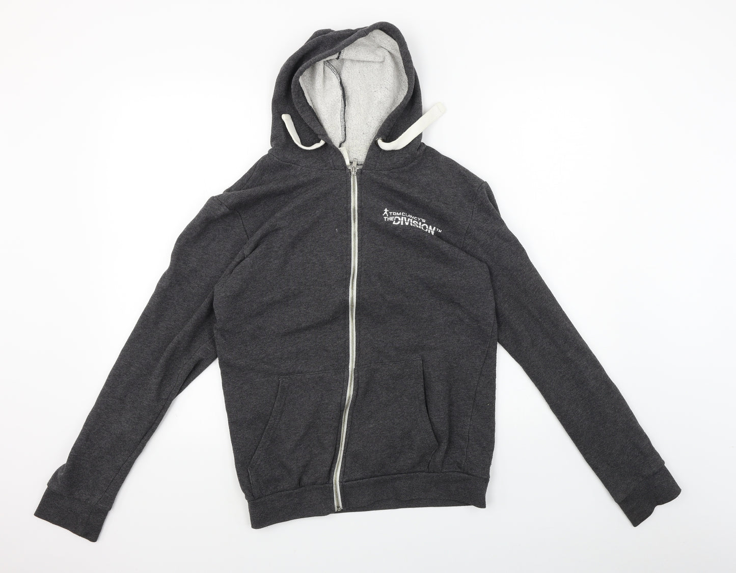 Ubisoft Boys Grey   Full Zip Jumper Size S