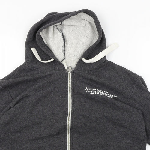Ubisoft Boys Grey   Full Zip Jumper Size S