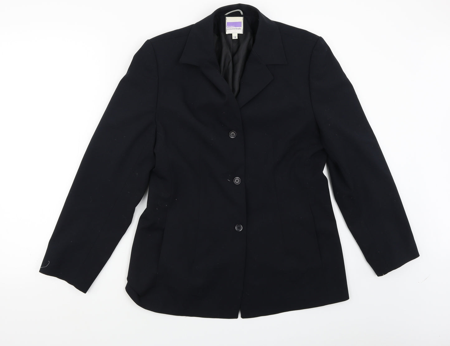 Allders Womens Black   Jacket Blazer Size 12