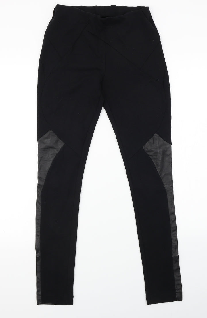 Preacher Womens Black   Jegging Leggings Size S