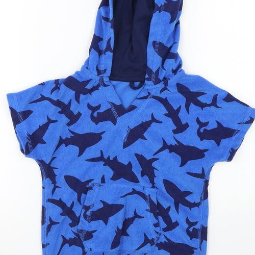 Preworn Boys Blue   Pullover Hoodie Size S