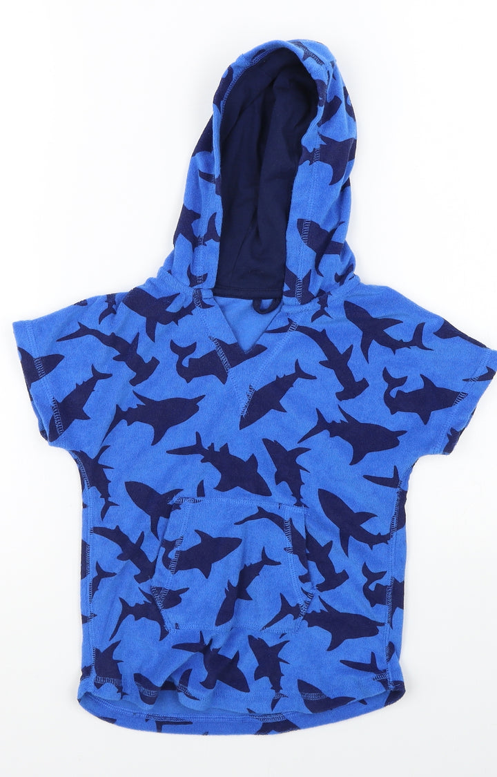 Preworn Boys Blue   Pullover Hoodie Size S