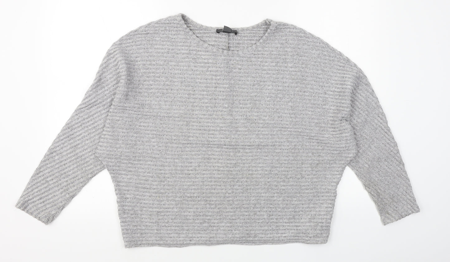 Primark Womens Grey   Pullover Jumper Size S