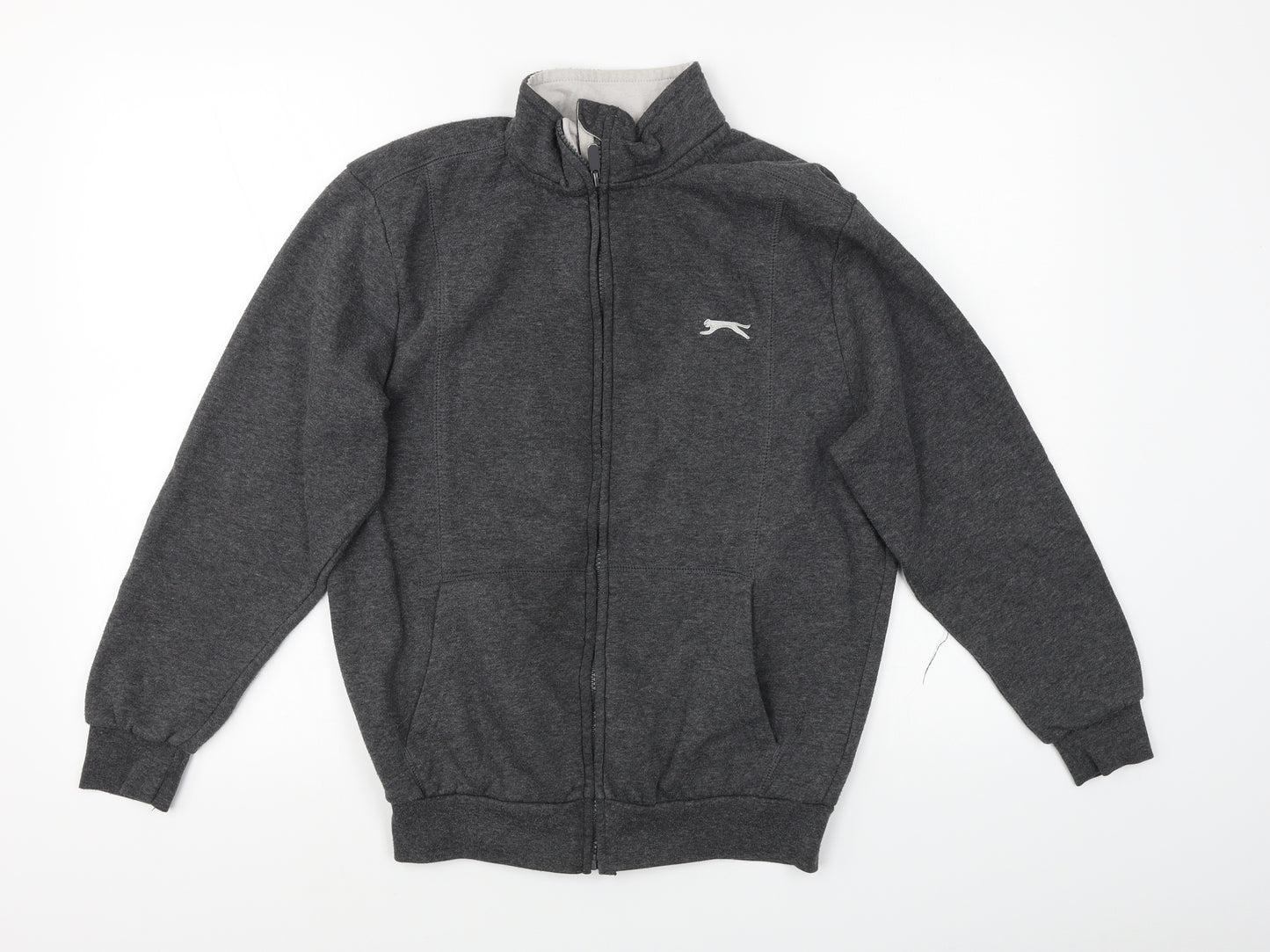 Slazenger Boys Grey   Full Zip Jumper Size 13 Years
