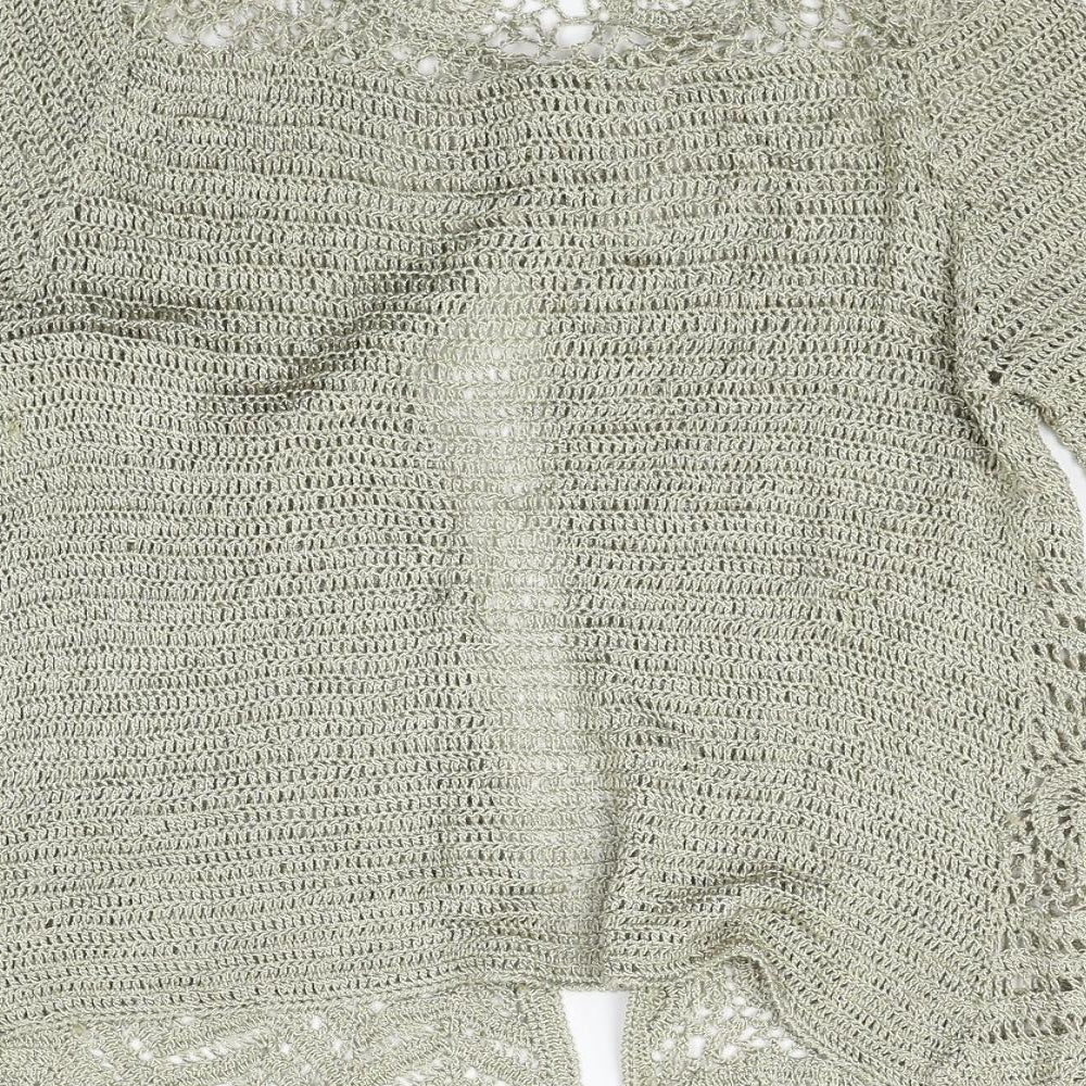 Papaya Womens Gold   Cardigan Jumper Size 10
