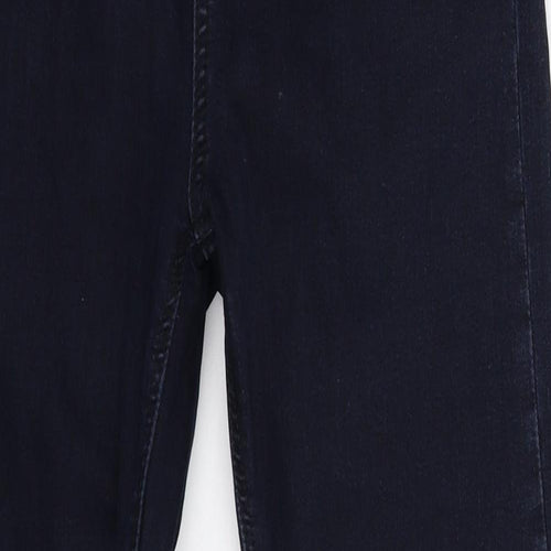 Topshop Womens Blue  Denim Skinny Jeans Size 28 in L26 in