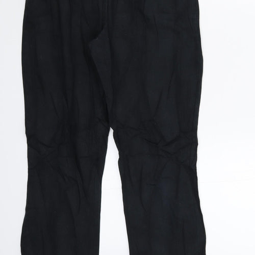 bonprix Womens Black   Trousers  Size 30 in L27 in