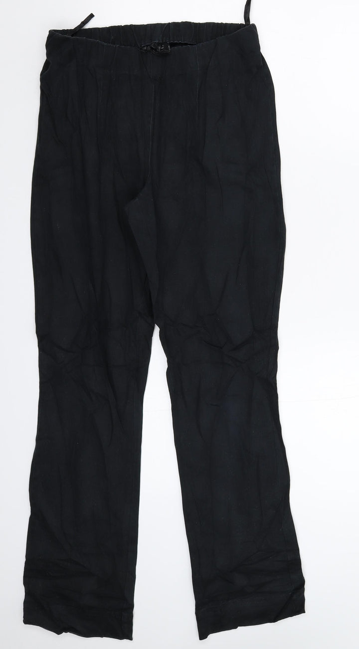 bonprix Womens Black Trousers Size 30 in L27 in