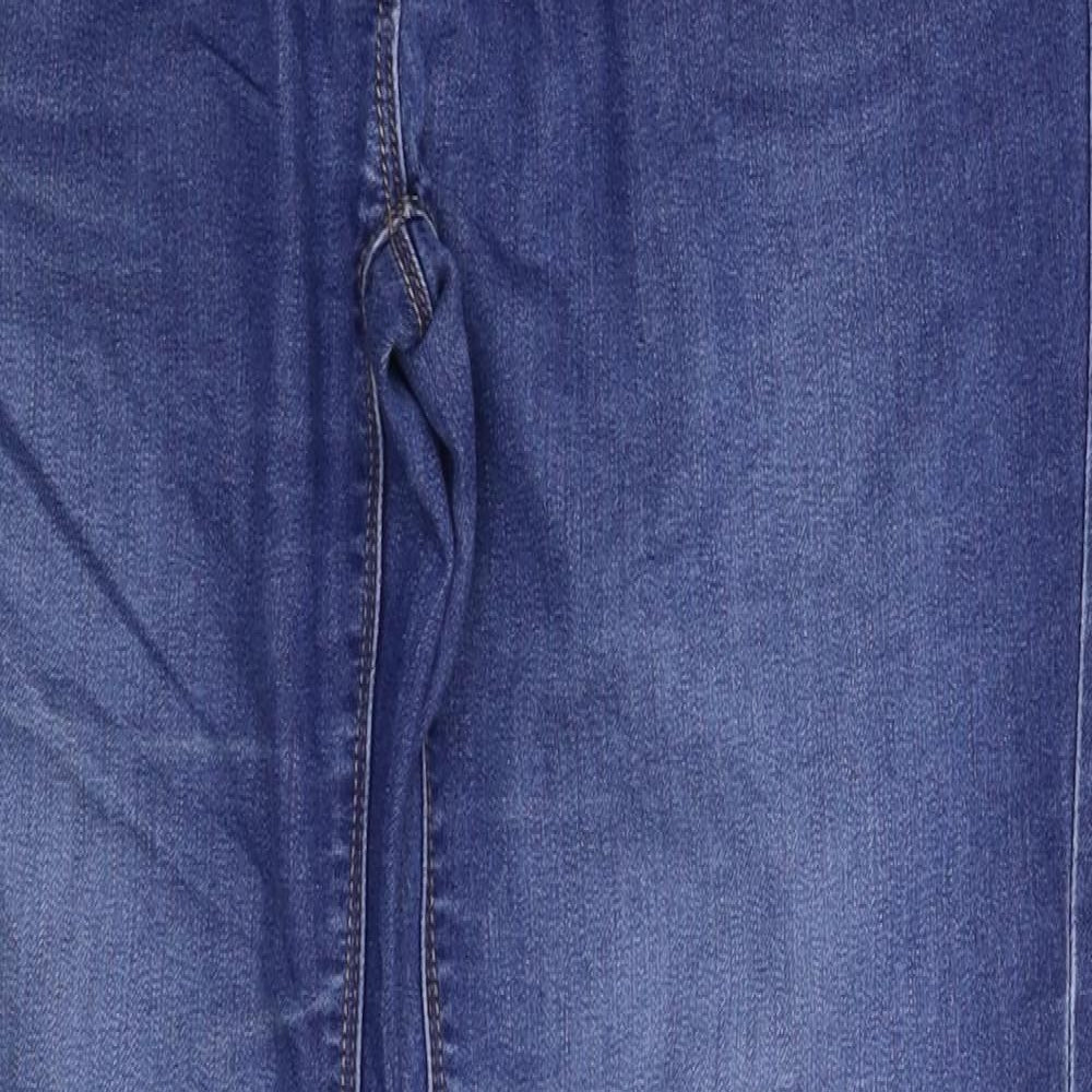 NEXT Womens Blue  Denim Straight Jeans Size 10 L30 in