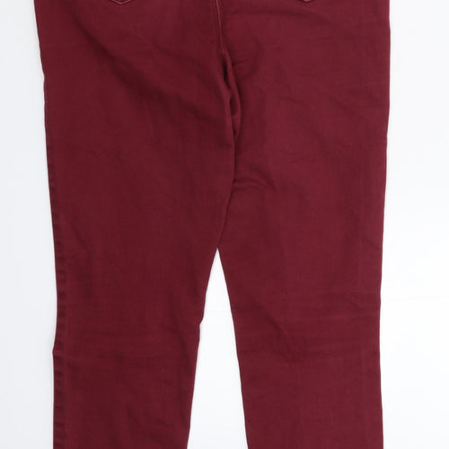 Matalan Womens Brown  Denim Jegging Jeans Size 8 L27 in