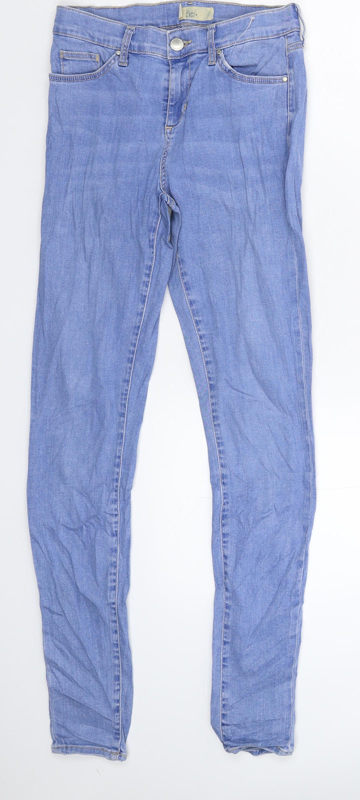 Topshop Womens Blue Denim Jegging Jeans Size 26 in L28 in
