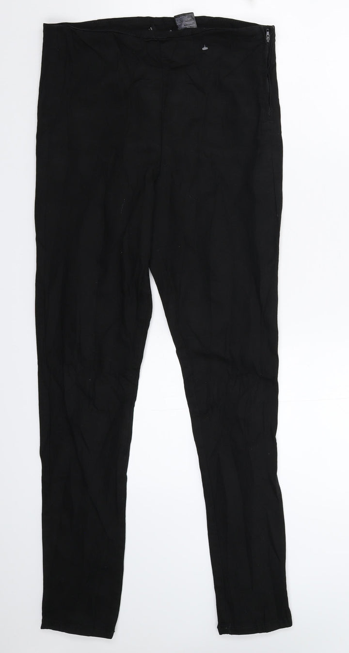 Divided Womens Black   Jegging Trousers Size 12 L28 in
