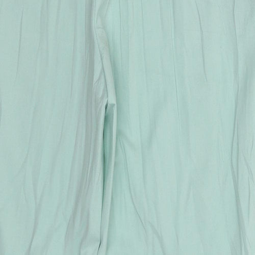 Zara Womens Green   Trousers  Size 14 L27 in